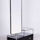Bauhaus Dressing Mirror in Chrome and Lacquered Wood by Vichr a Spol., Czech, 1930s