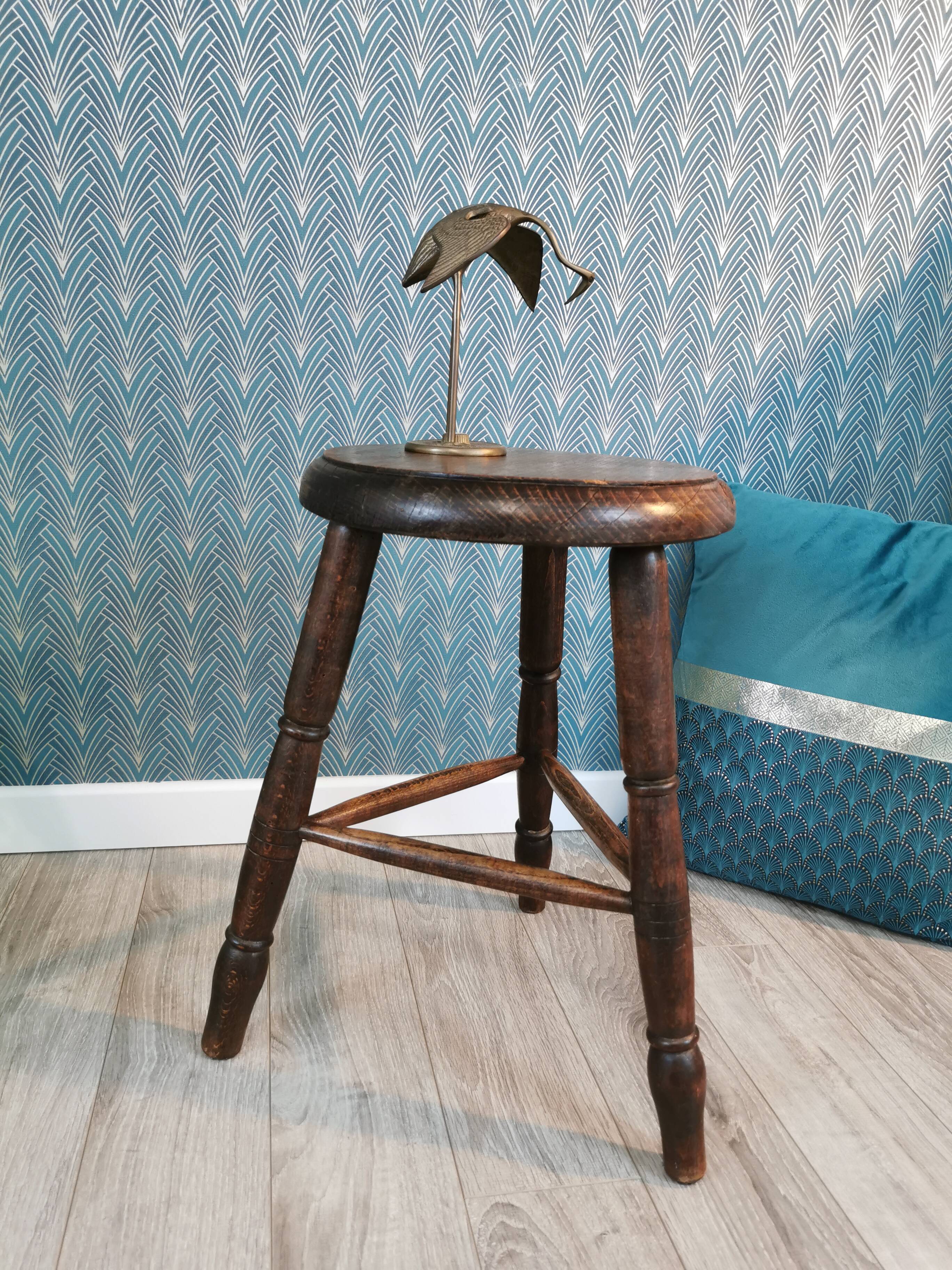 Pair of tripod stools