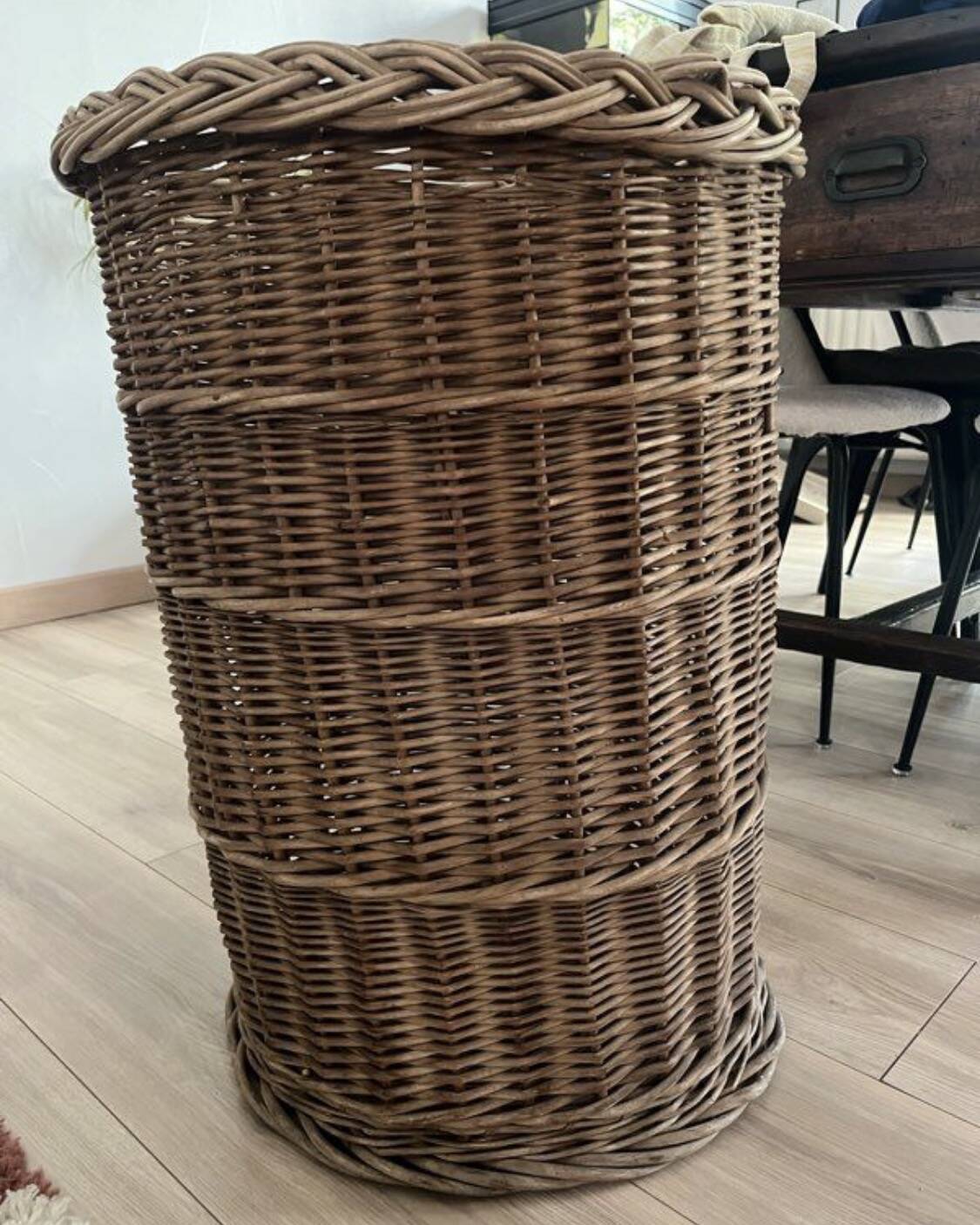 Grand panier / Grande panière osier
