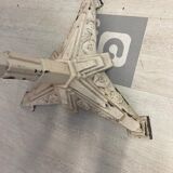 Round table with cast iron stand