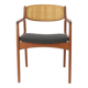 Danish Teak & Rattan Armchair by Ib Kofod-Larsen, 1960s, Model 4325