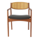 Danish Teak & Rattan Armchair by Ib Kofod-Larsen, 1960s, Model 4325