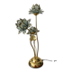 Vintage lotus flower lamp