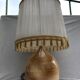 Former lamp Louis Thiam Nancy ceramics beige - abat-day vintage white fabric