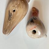 Couple BIRDS Handmade Ceramics MEXICO