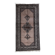 Handmade vintage Persian Gabbeh rug 111cm x 214cm, 1970s