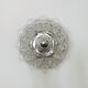 Bubble glass wall lamp or flush light by Helena Tynell for Glashütte Limburg