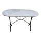 Table bistrot ovale ancienne