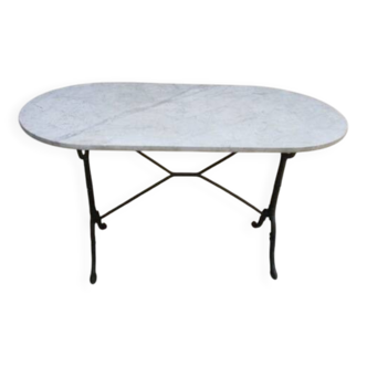 Table bistrot ovale ancienne