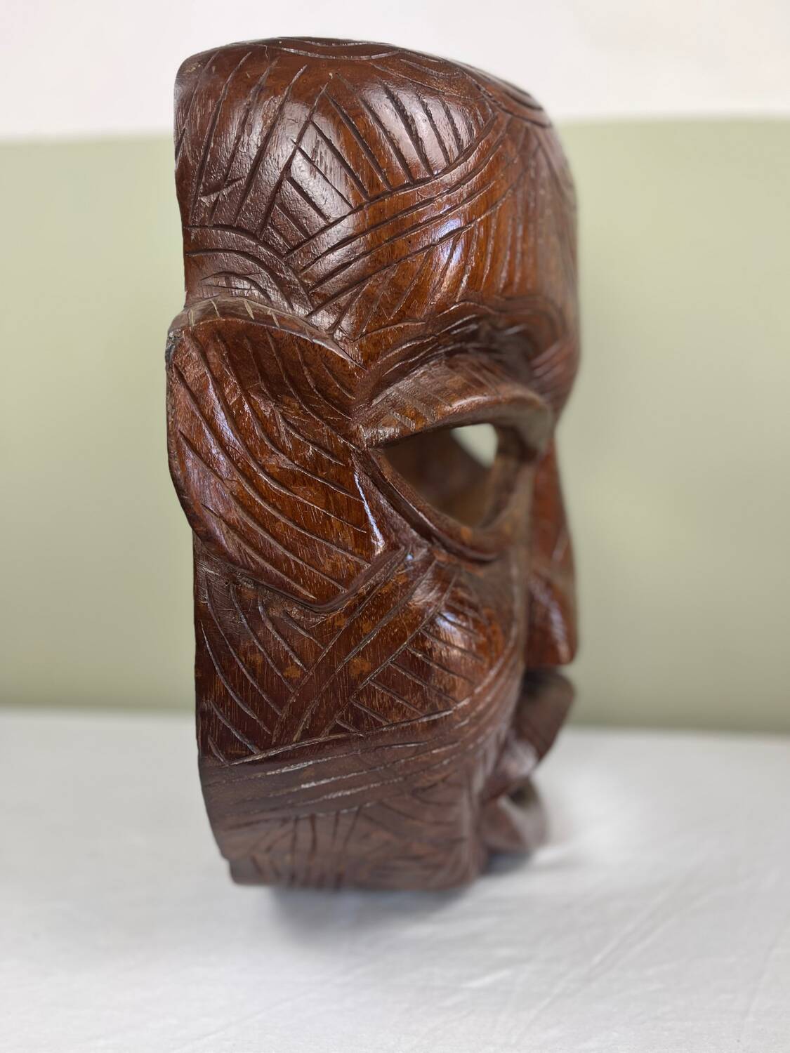 Large African handcrafted mask