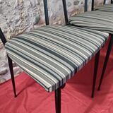 Suite de 4 chaises Colette Gueden années 50 restaurées