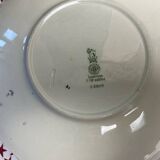 Plat à gâteau en faïence Royal Doulton ancien