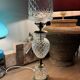 Vintage table lamp in brass and cut glass – Art Deco / Neo style