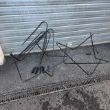 Pair of vintage BKF butterfly chairs (Knoll) - 1960s