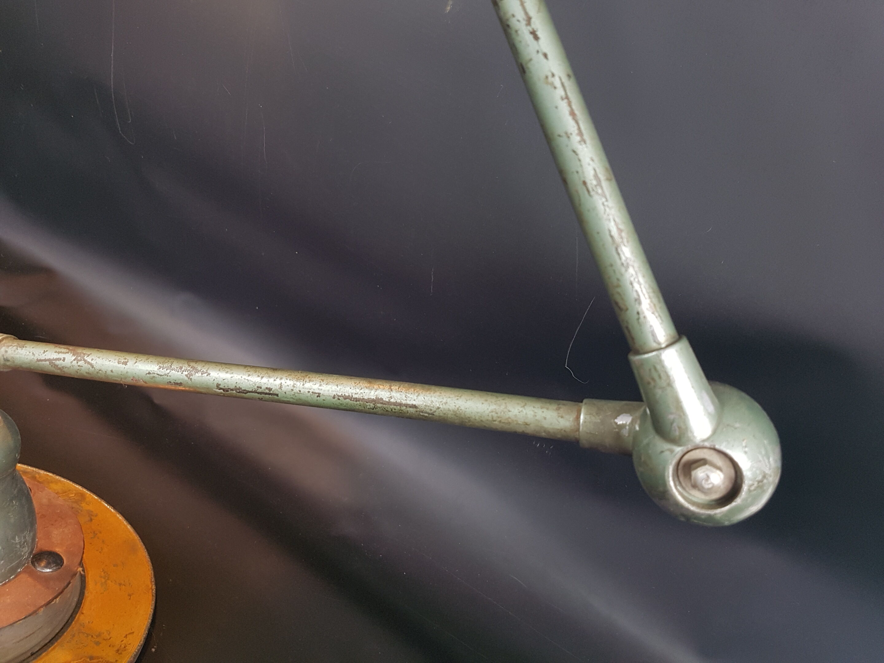 LAMPE D'ATELIER JIELDE 2 BRAS.