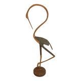 Sculpture oiseau en bronze