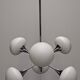 Space Age Sputnik chandelier with 6 lights, 50s-60s
