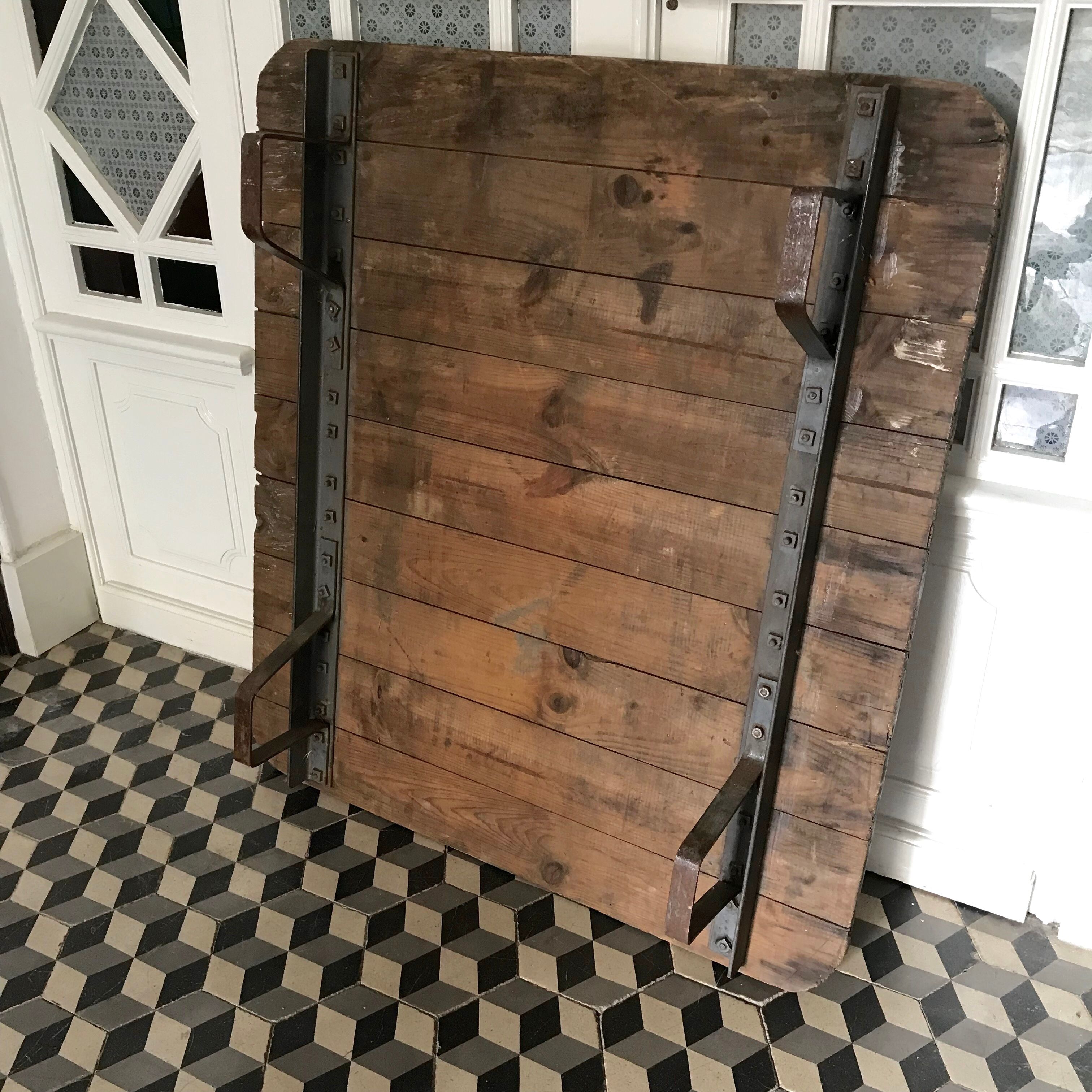 Industrial coffee table
