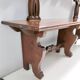 Baroque Style Solid Carved Beech Bench, Italy