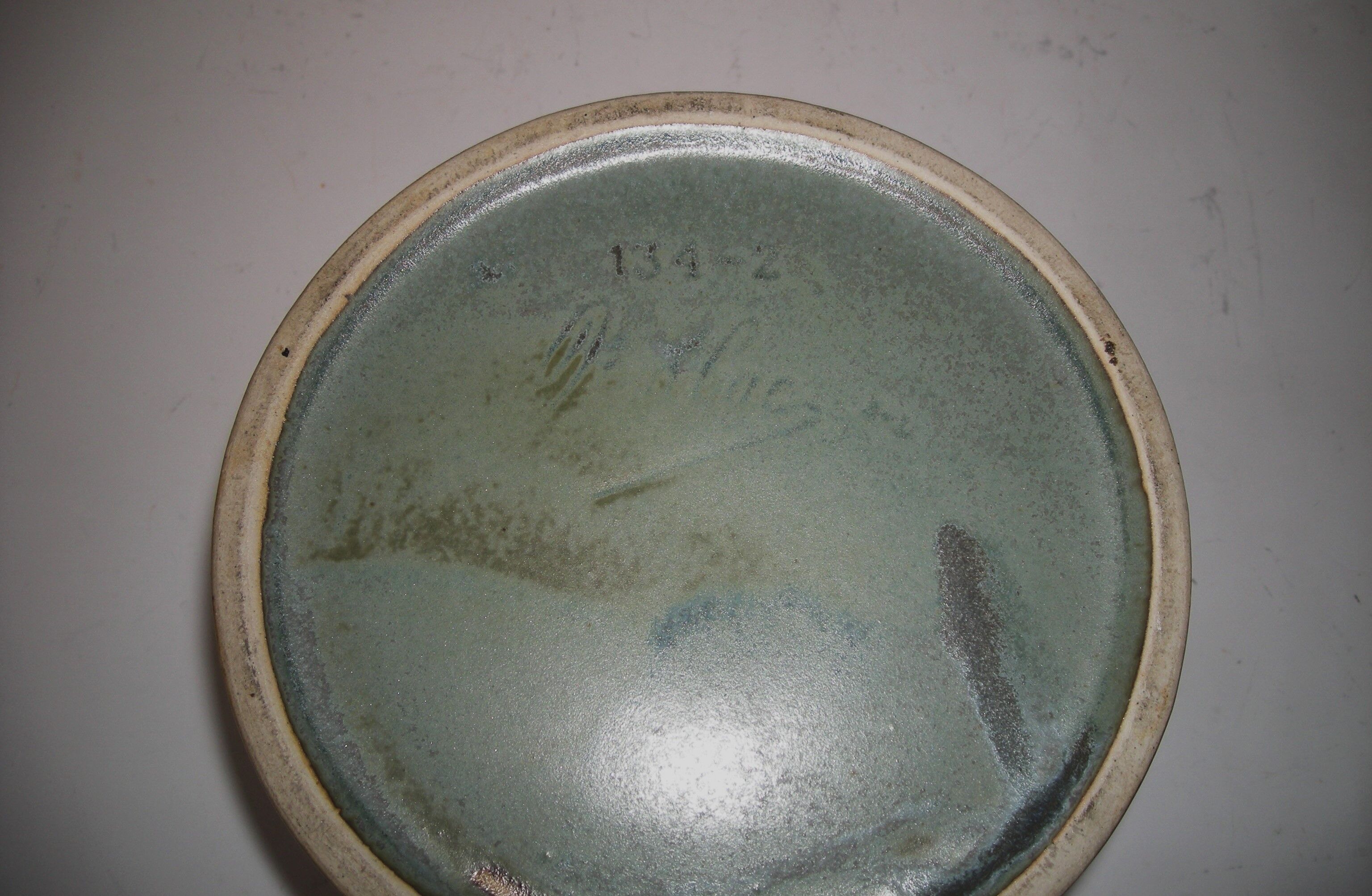 Art Nouveau ceramic pot - Denbac Vierzon