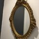 Baroque oval mirror 44 x 60cm