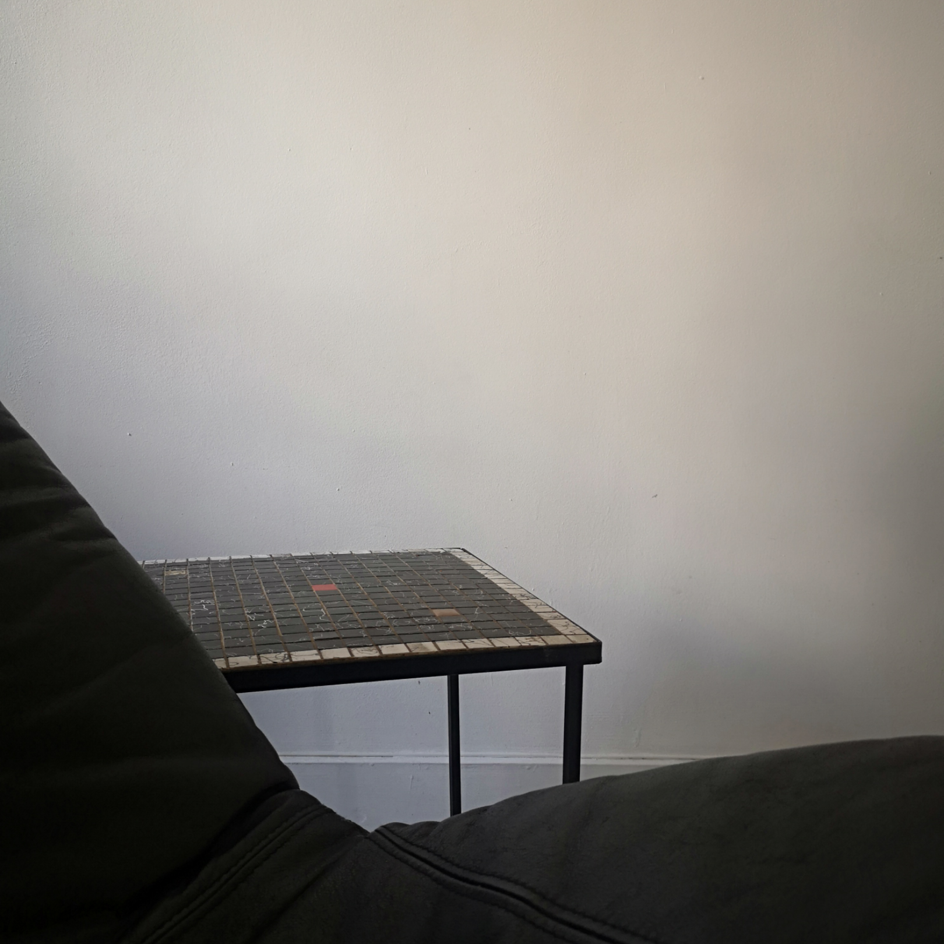 Side table in ceramic tiles, 1970