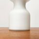 Vintage minimalist glass table lamp from the space age by Jean Paul Edmonds Alt for Philips, 1970s.