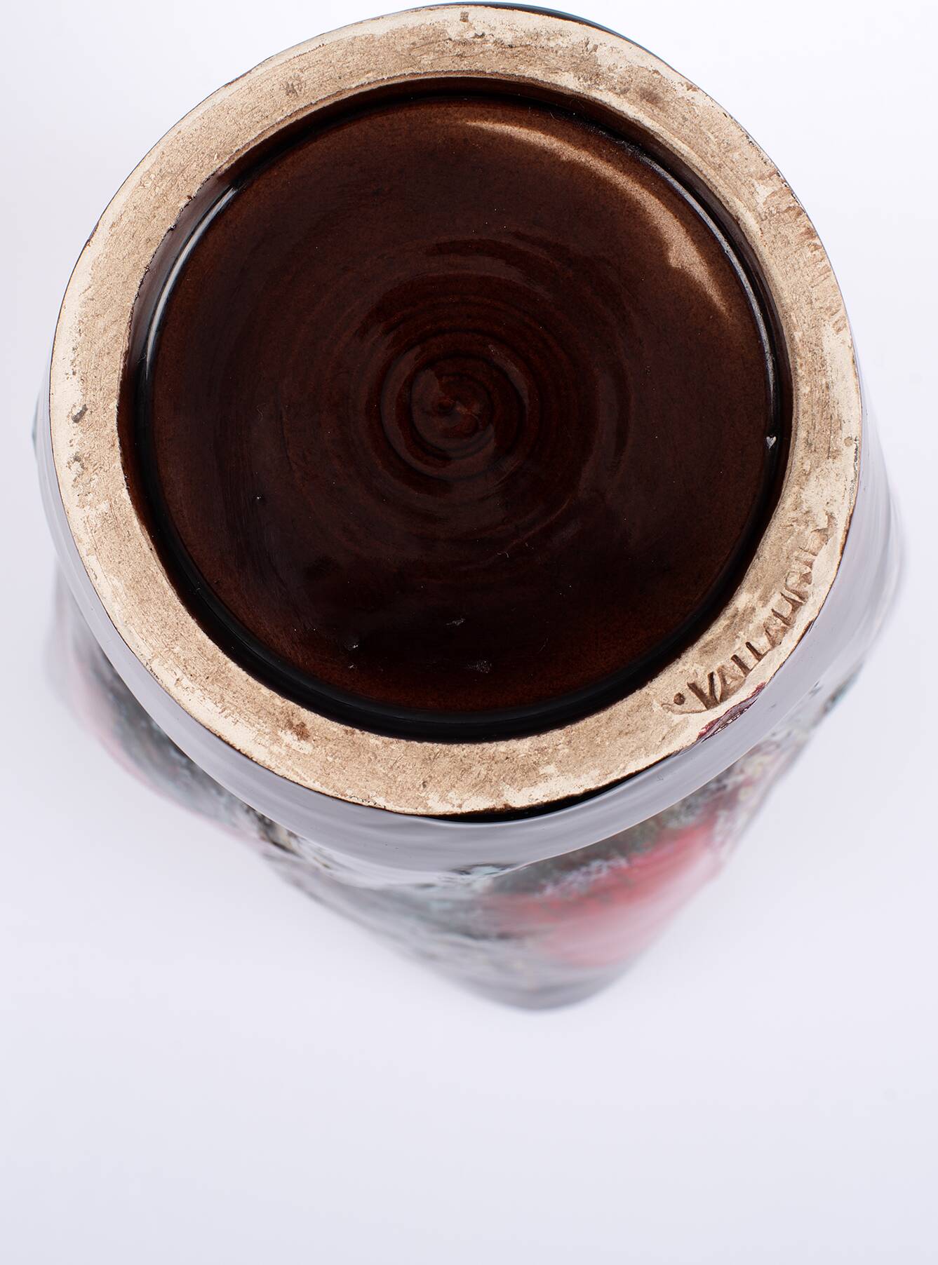 Vase en terre cuite, original de vallauris