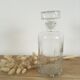 Cylindrical whisky decanter