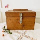 Wooden urn box