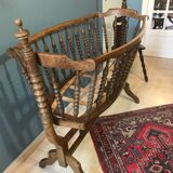 Former cradle gooseneck wooden early twentieth