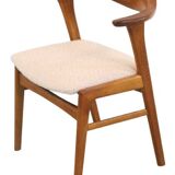 6 chaises Erik Kirkegaard pour Høng Stolefabrik modèle 49, milieu XXème