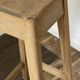 Vintage Oak Workbench Stool