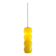 Suspension en verre de Murano jaune, Suède 1960