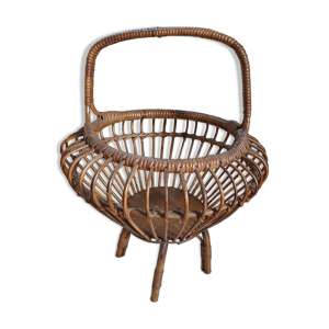 Panier à couture vintage