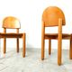 Rainer Daumiller pine wood dining chairs for Hirtshals Savvaerk set of 6, 1980s