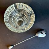Art Deco ice bucket and cocktail spoon