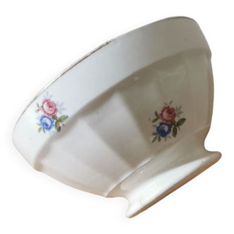Small vintage Digoin flower bowl