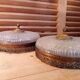 Pair of crystal ceiling lights