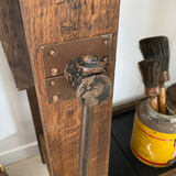 Old wooden workbench