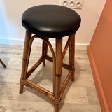 Rattan tiki bar