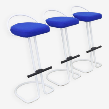 3x Tabourets de Bar Postmodernes, 1980s