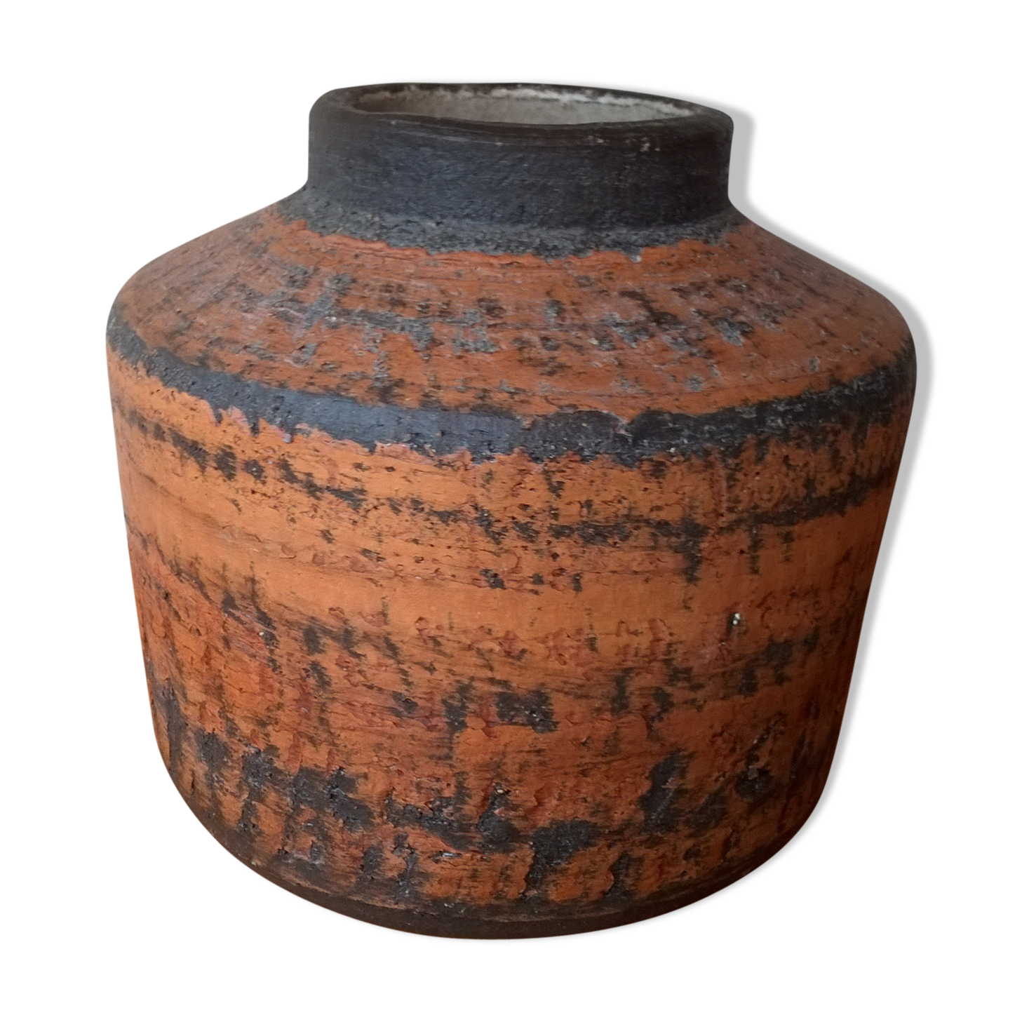 Terracotta vase
