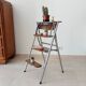 Stepladder vintage formica chair 70s/80s