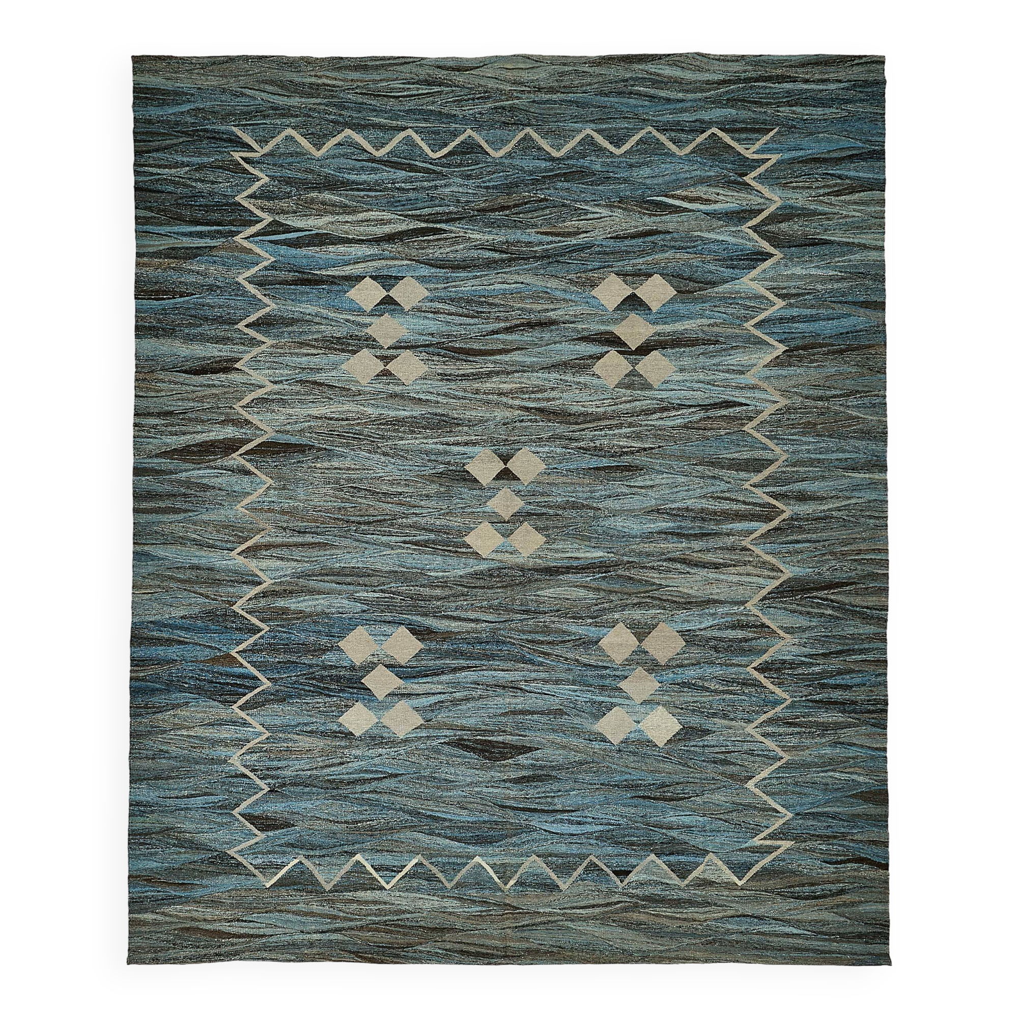 Contemporary Tribal Decorative Kilim 360 cm x 442 cm