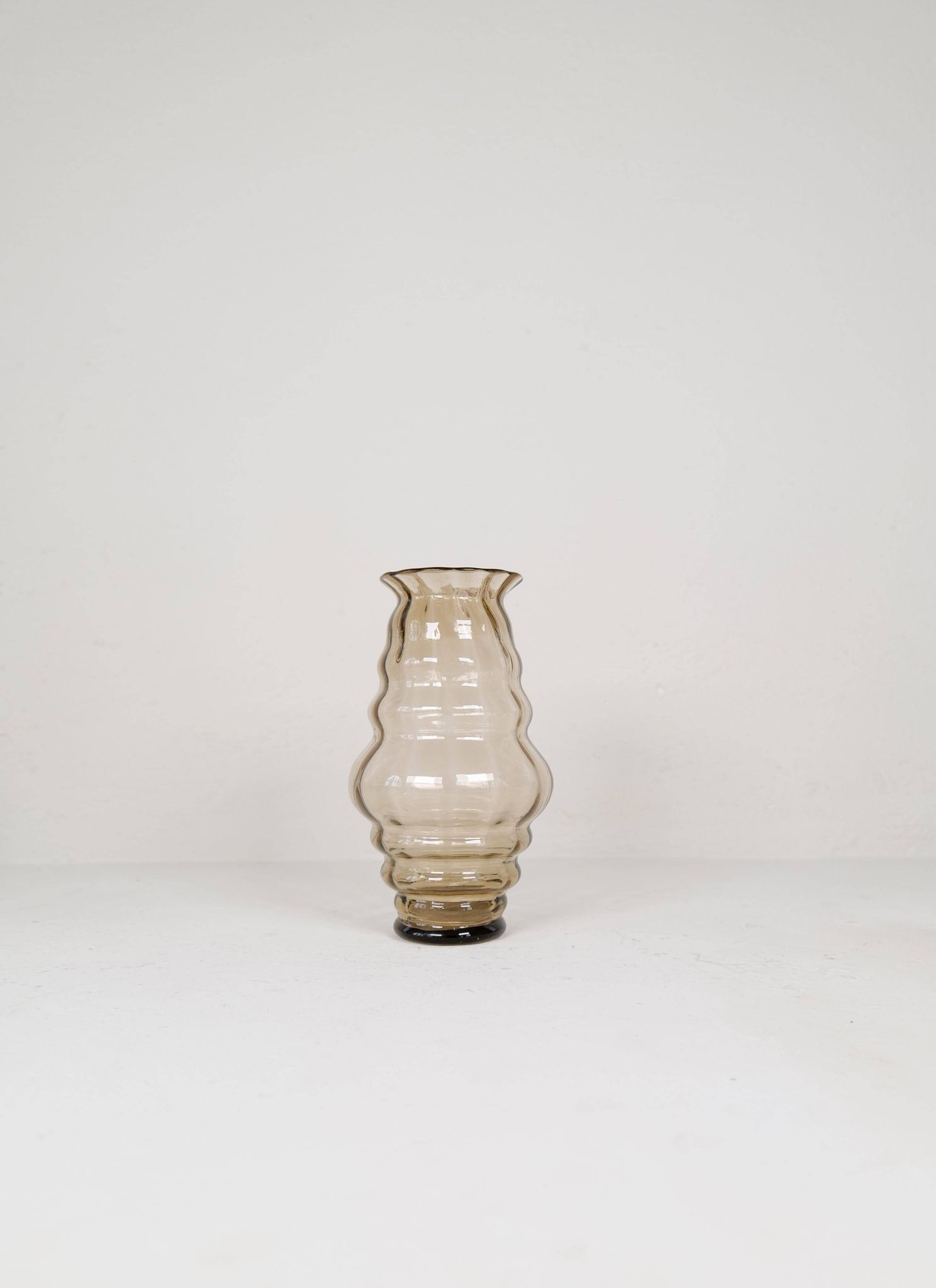 Art Deco Ensemble / Swedish Grace of 4 Glass Containers by Simon Gate Orrefors Sweden 1920s