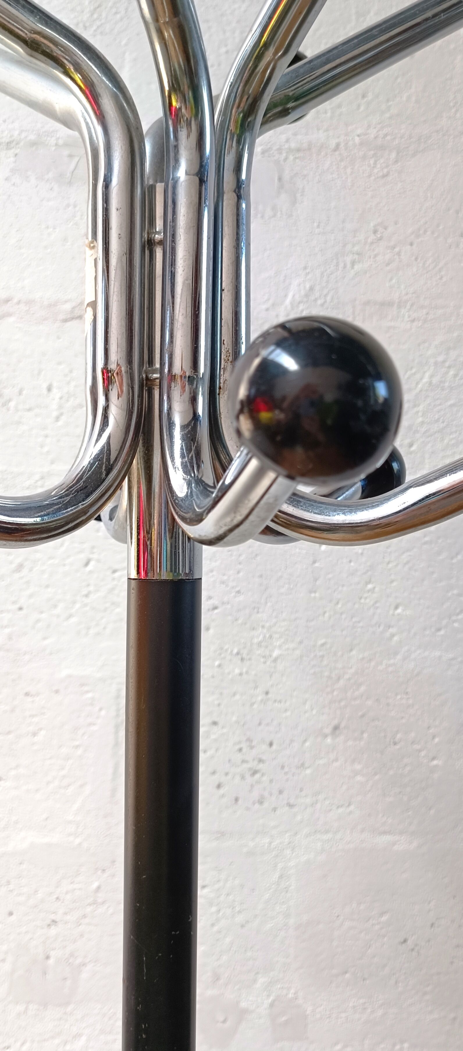 Vintage industrial coat rack