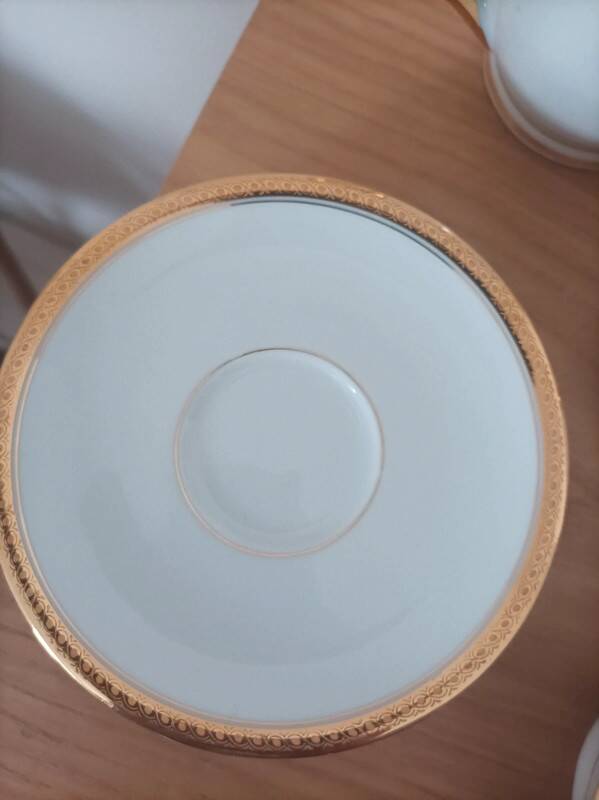 Limoges porcelain coffee service