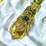 Prestige case for Odiot cutlery, solid silver and gold