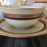 7-piece Limoges porcelain service